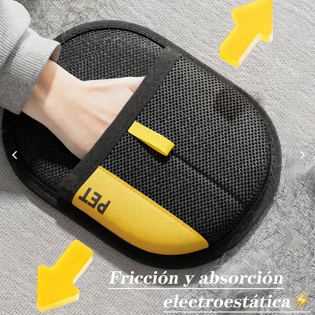 GUANTE QUITA PELO PARA MASCOTAS - PAWTRICITY